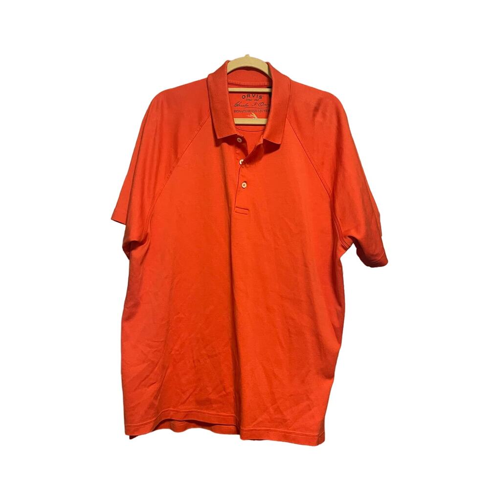 Orvis Signature Collection Pima Cotton Polo Men's Sz XL